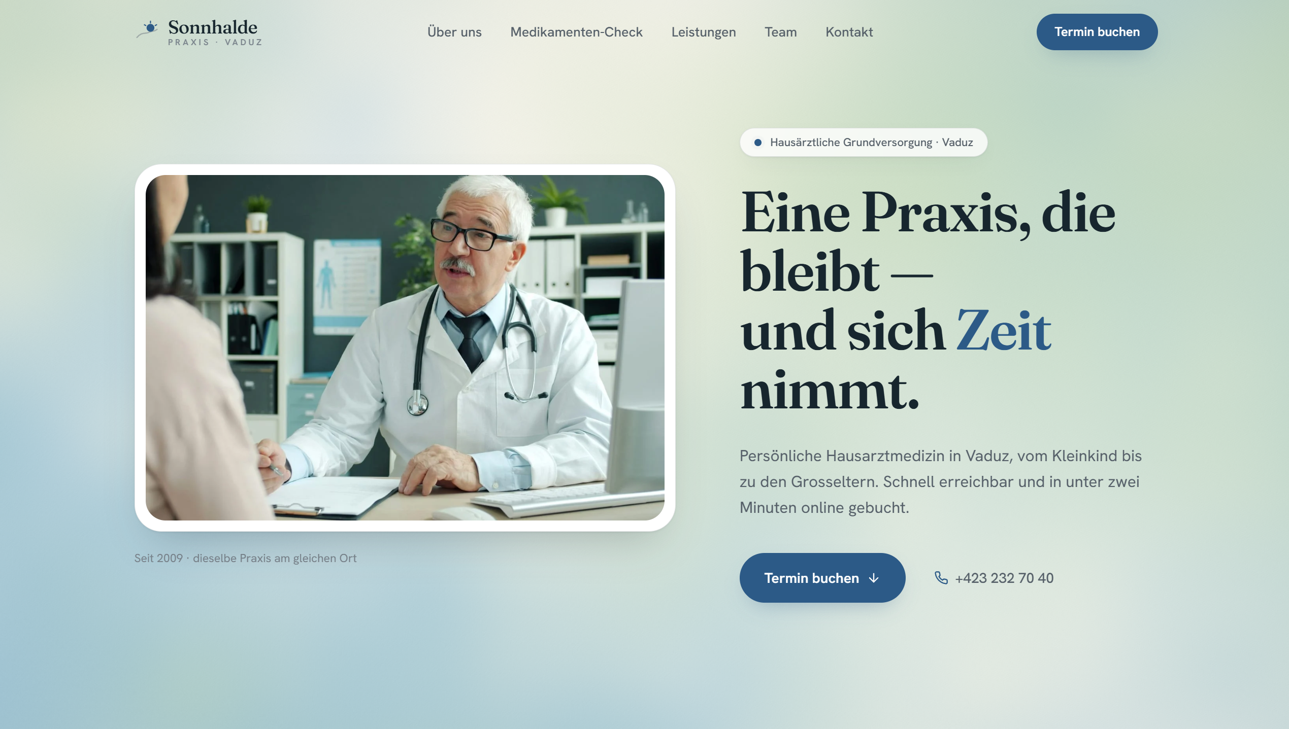 Arztpraxis Sonnhalde