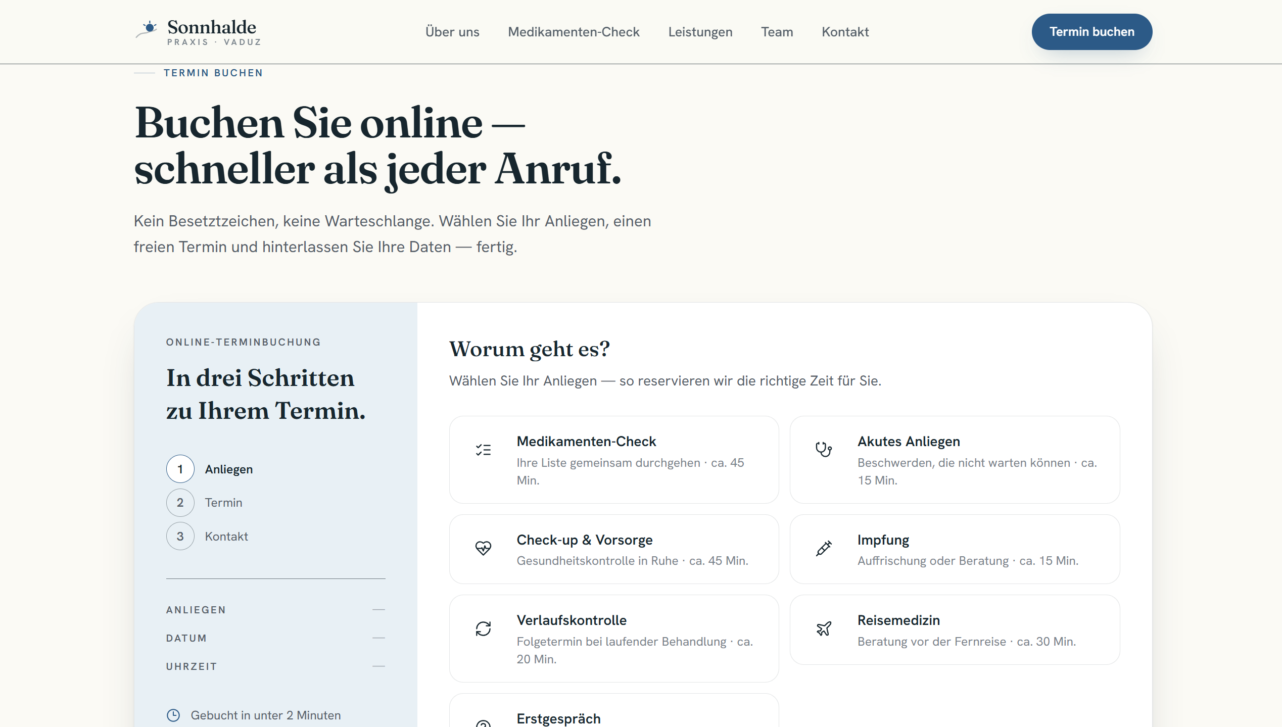 Arztpraxis Sonnhalde — Screenshot 4