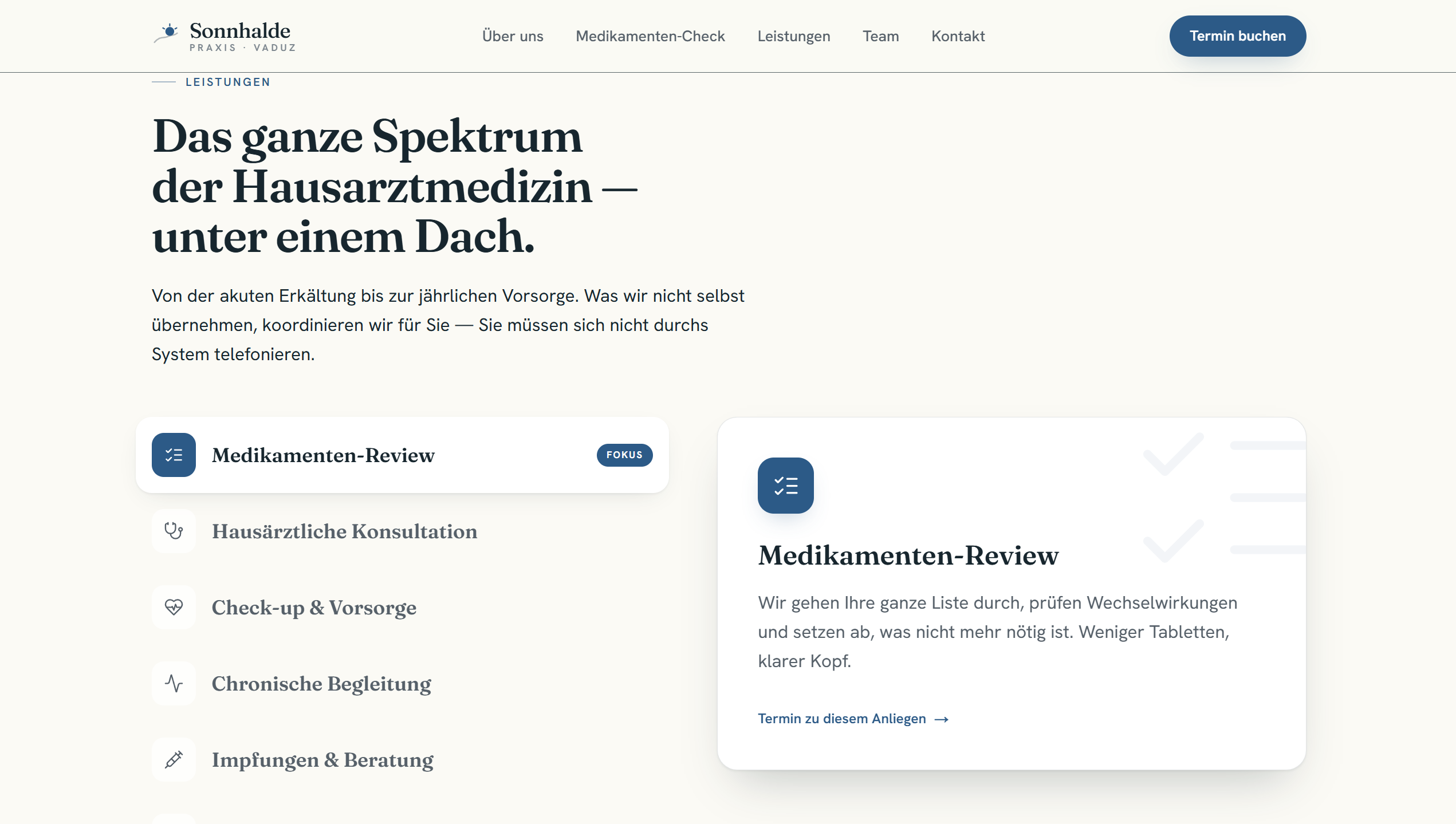 Arztpraxis Sonnhalde — Screenshot 7