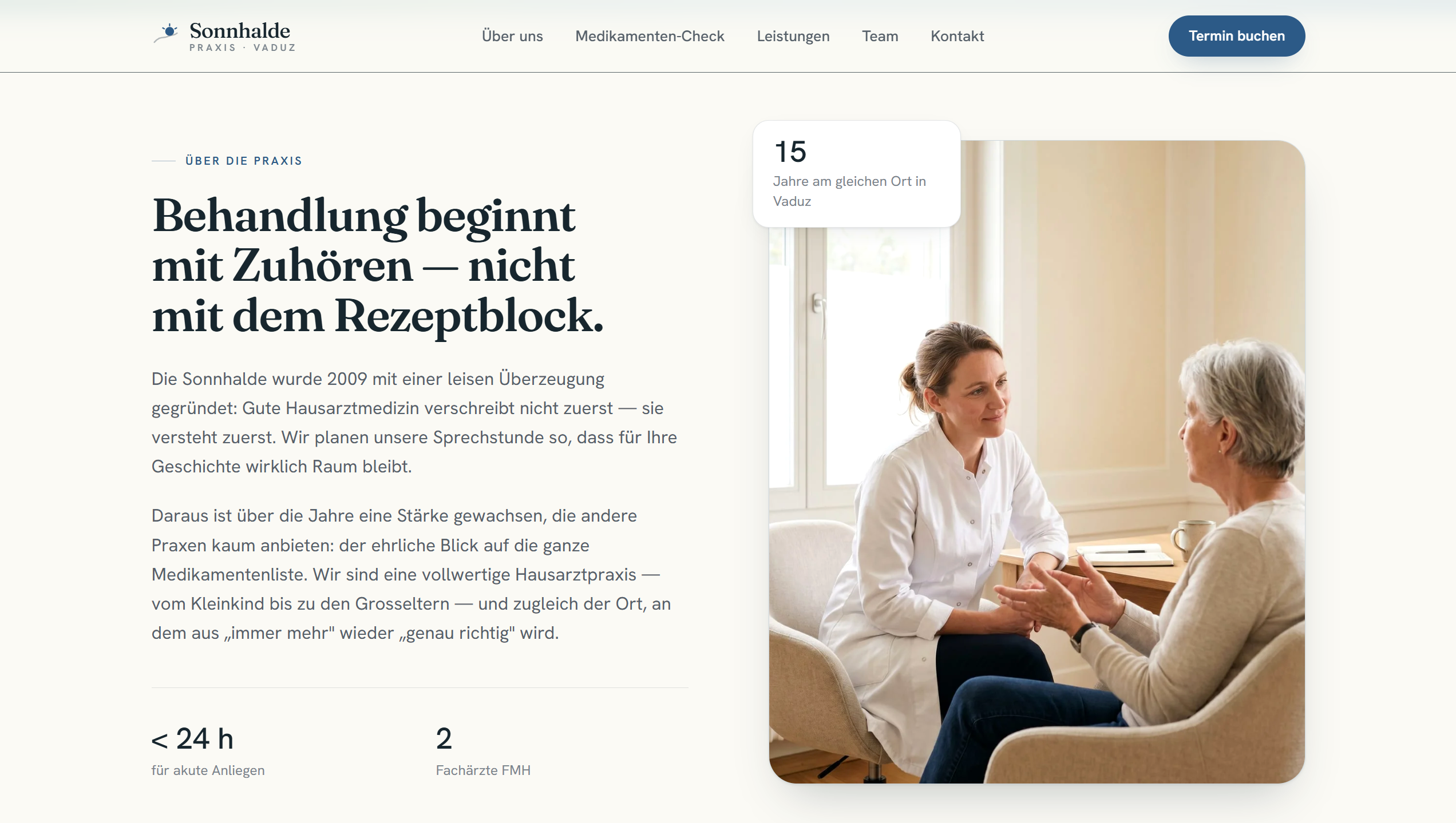 Arztpraxis Sonnhalde — Screenshot 10
